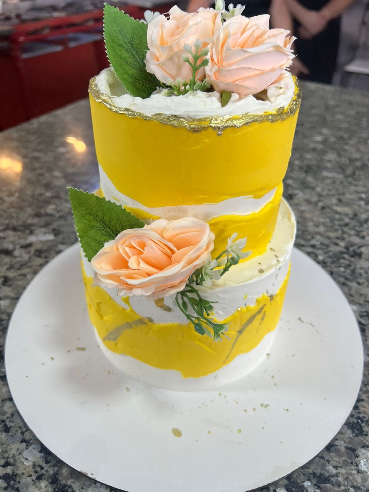 Aula prática do curso de Confeitaria e Cozinha